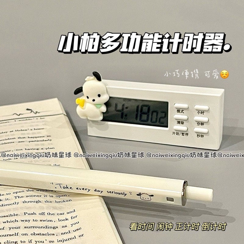 Ins Small Multi-Function Timer Student Time Management Postgraduate Entrance Examination Silent Reminder Mini Alarm - Image 2